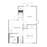2K Apartment to Rent in Itabashi-ku Floorplan
