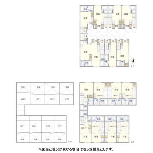 Whole Building Apartment in Yakumo - Meguro-ku Floorplan