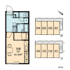 1K Apartment to Rent in Sapporo-shi Nishi-ku Floorplan