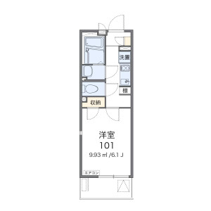 1K Mansion in Oyamacho - Itabashi-ku Floorplan