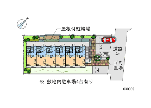 1K Apartment to Rent in Kokubunji-shi Floorplan