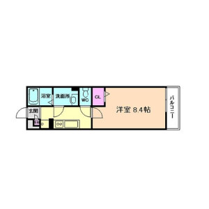 1K Mansion in Kashima - Osaka-shi Yodogawa-ku Floorplan