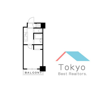 1K Mansion in Shiba(1-3-chome) - Minato-ku Floorplan