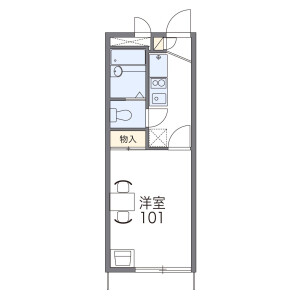 1K Apartment in Shimonagakubo - Sunto-gun Nagaizumi-cho Floorplan
