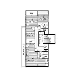 3LDK Mansion in Shunko 7-jo - Asahikawa-shi Floorplan