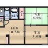 2DK Apartment to Rent in Osaka-shi Ikuno-ku Floorplan