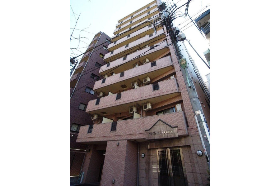 澀谷區出租中的1K公寓大廈 戶外