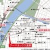 1LDK Apartment to Rent in Sumida-ku Map
