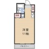 1R Apartment to Rent in Osaka-shi Minato-ku Floorplan