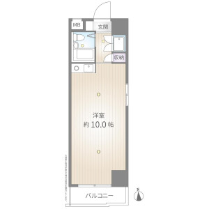 1R {building type} in Suido - Bunkyo-ku Floorplan