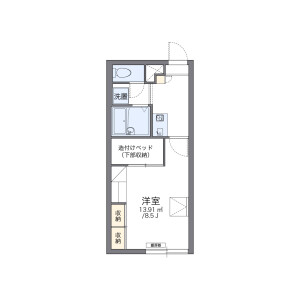 1K Apartment in Onawacho - Hakodate-shi Floorplan