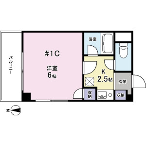 1K Mansion in Nishiwaseda(sonota) - Shinjuku-ku Floorplan
