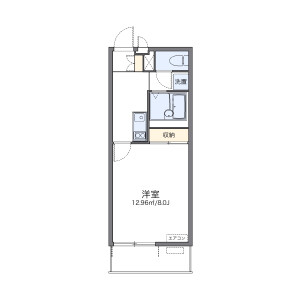 1K Mansion in Kumagai - Kitakyushu-shi Kokurakita-ku Floorplan