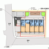 板桥区出租中的1K公寓 楼层布局