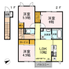 3LDK Apartment to Rent in Sagamihara-shi Chuo-ku Floorplan