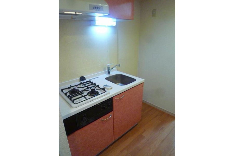 1K Apartment to Rent in Minato-ku Kitchen