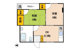 2DK Mansion in Ogibashi - Koto-ku