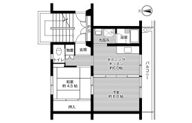 2DK Mansion in Higashiyamacho nagasaka - Ichinoseki-shi