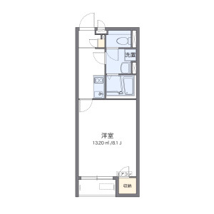 1K Mansion in Oka - Fukaya-shi Floorplan