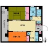 2LDK Apartment to Rent in Yokohama-shi Naka-ku Floorplan