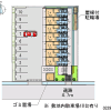 1K 아파트 to Rent in Kasukabe-shi Layout Drawing