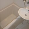 1K Apartment to Rent in Shimotsuga-gun Mibu-machi Bathroom