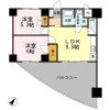 2LDK Apartment to Rent in Sasebo-shi Floorplan