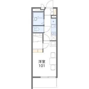 1K Mansion in Toyosato - Osaka-shi Higashiyodogawa-ku Floorplan