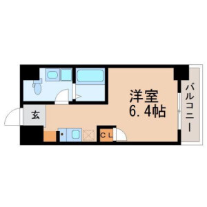 1K Mansion in Shariji - Osaka-shi Ikuno-ku Floorplan