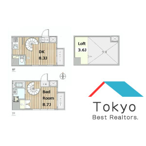 1LDK Mansion in Minamiotsuka - Toshima-ku Floorplan
