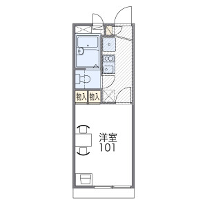1K Apartment in Koyacho - Neyagawa-shi Floorplan
