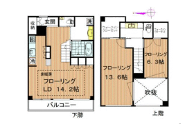 2LDK Mansion in Azabujuban - Minato-ku