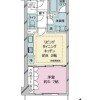 1LDK Apartment to Buy in Fukuoka-shi Chuo-ku Floorplan