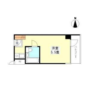 1R Mansion in Otsuka - Bunkyo-ku Floorplan