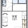 1K Apartment to Rent in Adachi-ku Floorplan