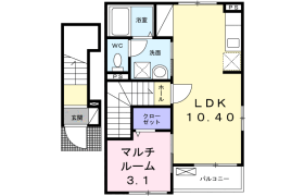 1LDK Apartment in Toneri - Adachi-ku