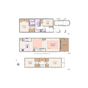 4LDK House in Nishiogiminami - Suginami-ku Floorplan