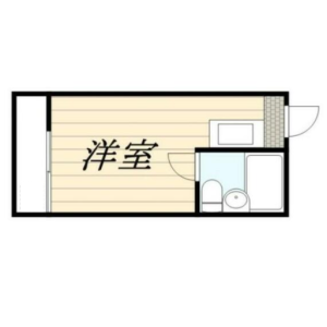 1R Mansion in Higashiyama - Meguro-ku Floorplan