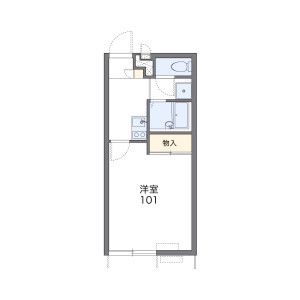 1K Apartment in Oe - Otsu-shi Floorplan