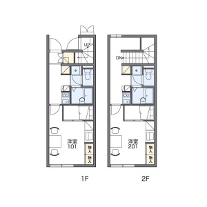 1K Apartment in Takanodai - Nerima-ku Floorplan