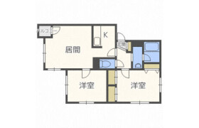 2LDK Mansion in Minami5-jonishi - Sapporo-shi Chuo-ku