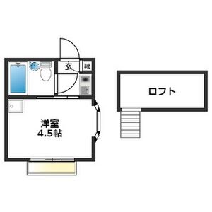 1K Apartment in Ikegami - Ota-ku Floorplan