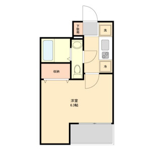 1K Mansion in Shimomaruko - Ota-ku Floorplan