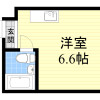 1R Apartment to Rent in Osaka-shi Sumiyoshi-ku Floorplan