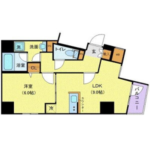 1LDK Mansion in Kitaueno - Taito-ku Floorplan