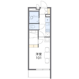 1K Mansion in Moritacho - Nagoya-shi Nakamura-ku Floorplan