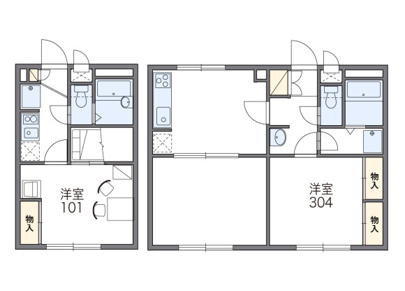 1K Apartment to Rent in Koto-ku Floorplan