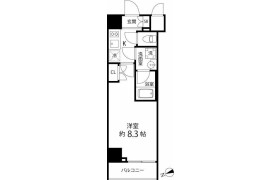 1K Mansion in Kaigan(1.2-chome) - Minato-ku