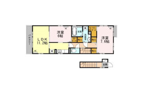 2LDK Apartment in Kaminoge - Setagaya-ku