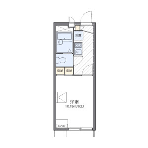 1K Apartment in Kamoi - Yokosuka-shi Floorplan